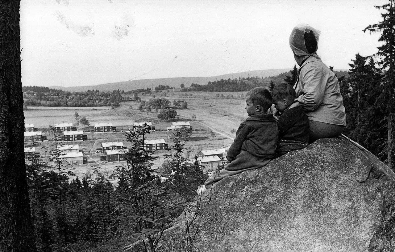 Mariánská z Vlčího hřbetu v roce 1966. Zdroj: rodinný archiv Ignáce Muchy