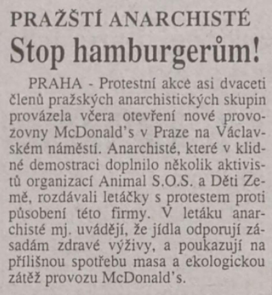 Zdroj: Lidové noviny, 7. srpna 1992