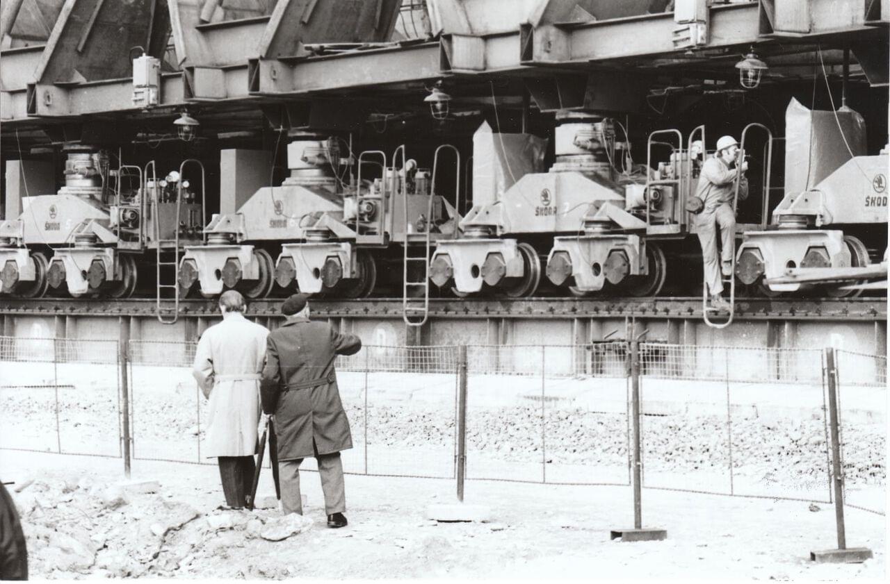 Most, 11. října 1975. Zdroj: SOkA Most, fotografický fond