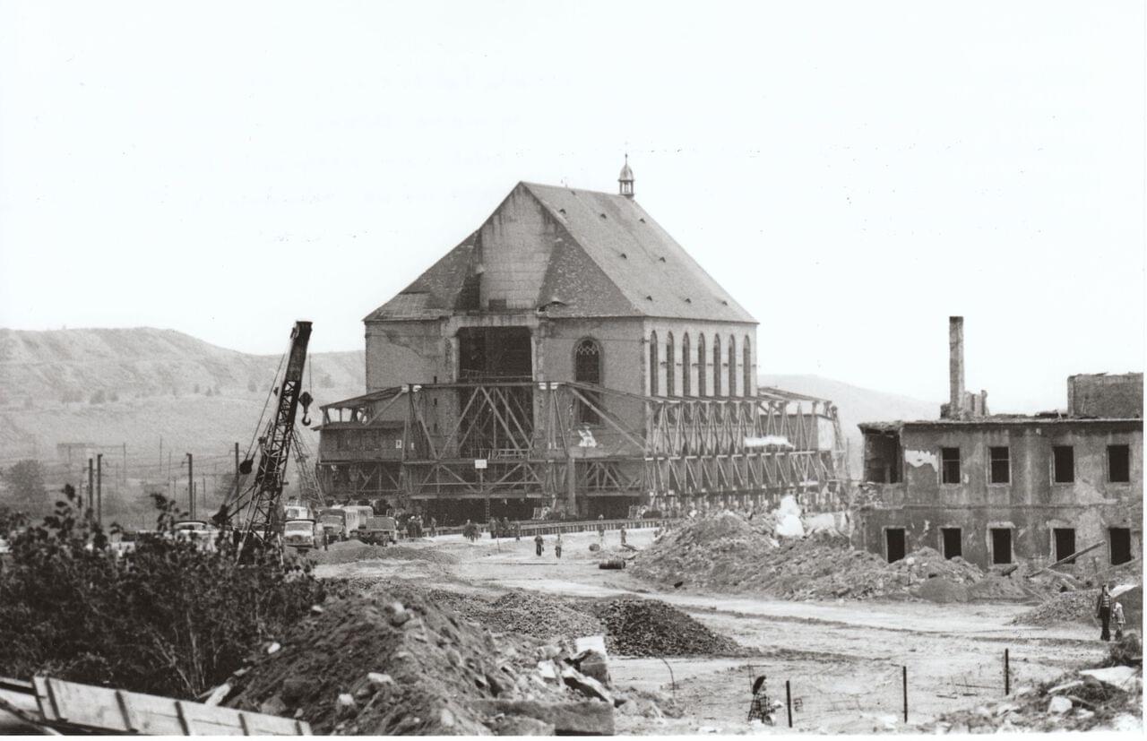 Most, 11. října 1975. Zdroj: SOkA Most, fotografický fond